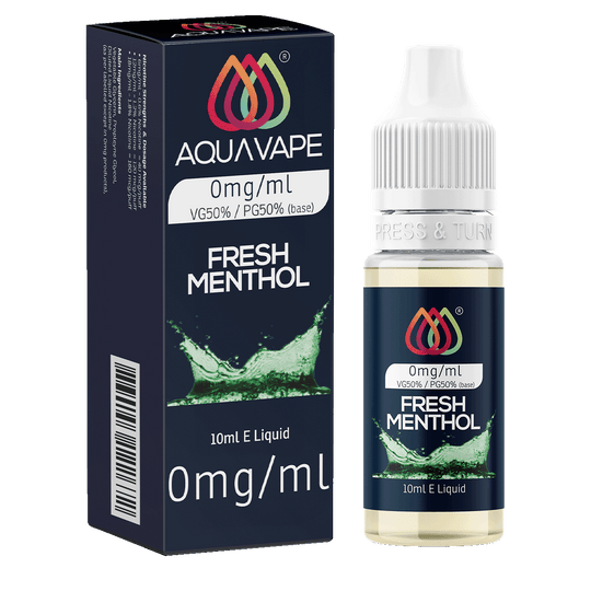 Fresh Menthol by Aquavape - 10ml 0mg