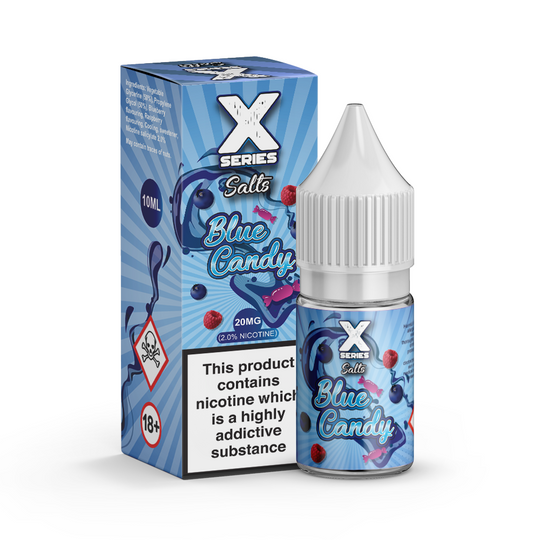 Blue Candy Salt by X-Series E-Liquid - 10ml