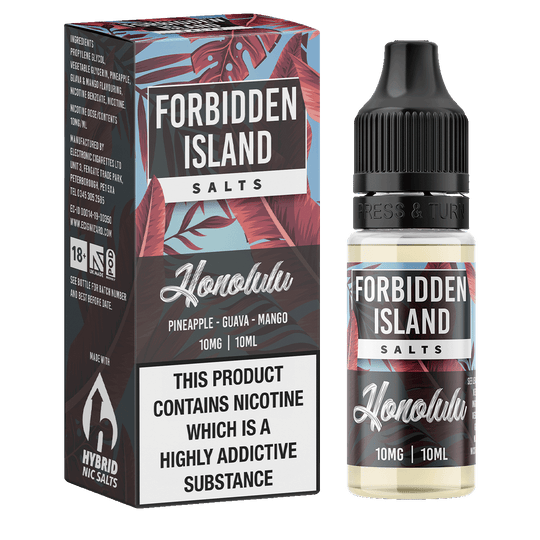 Forbidden Island Honolulu Hybrid Nic Salt - 10ml 10mg