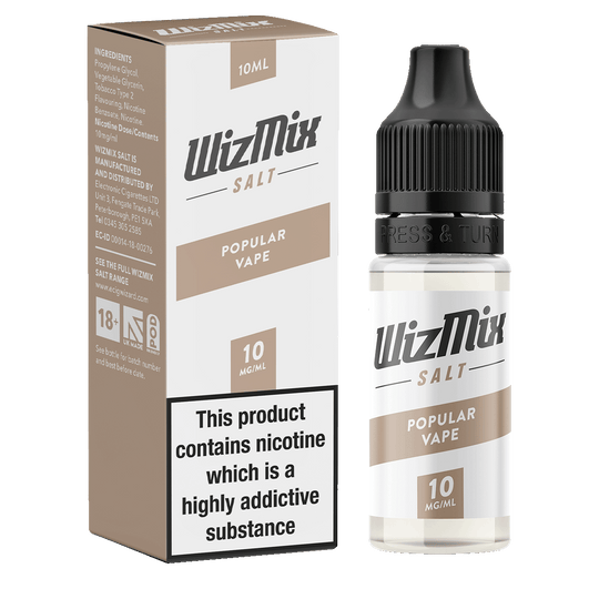 WizMix Salt Popular Vape - 10ml 10mg